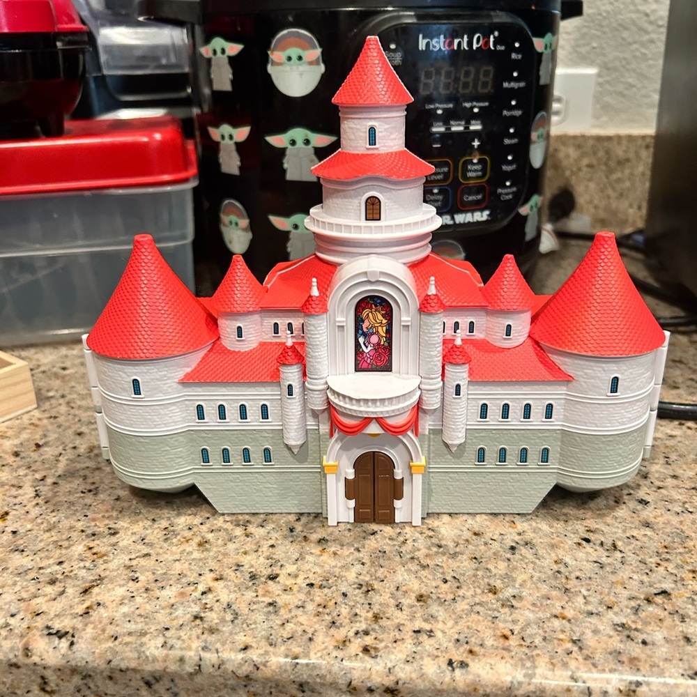 Super Mario Bros Mushroom Kingdom Castle Movie Collectible